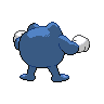 Poliwrath back-facing sprite from Pokémon Black 2
