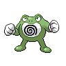 Poliwrath shiny front-facing sprite from Pokémon White