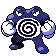 Poliwrath front-facing sprite from Pokémon Crystal