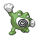 Poliwrath shiny front-facing sprite from Pokémon Pearl