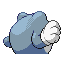 Poliwrath back-facing sprite from Pokémon FireRed