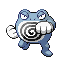 Poliwrath front-facing sprite from Pokémon FireRed