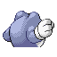 Poliwrath back-facing sprite from Pokémon Sapphire