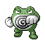 Poliwrath shiny front-facing sprite from Pokémon Sapphire