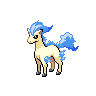 Ponyta shiny front-facing sprite from Pokémon Black
