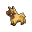 Poochyena shiny front-facing sprite from Pokémon Sapphire