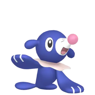 Popplio shiny front-facing sprite from Pokémon Scarlet