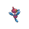 Porygon-Z back-facing sprite from Pokémon Black 2