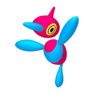 Porygon-Z front-facing sprite from Pokémon Moon