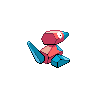 Porygon back-facing sprite from Pokémon White