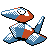 Porygon front-facing sprite from Pokémon Crystal
