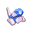 Porygon shiny front-facing sprite from Pokémon Emerald