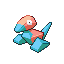 Porygon front-facing sprite from Pokémon FireRed