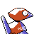 Porygon back-facing sprite from Pokémon Gold