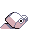 Porygon back-facing sprite from Pokémon Blue