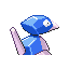 Porygon shiny back-facing sprite from Pokémon Sapphire