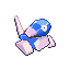 Porygon shiny front-facing sprite from Pokémon Sapphire