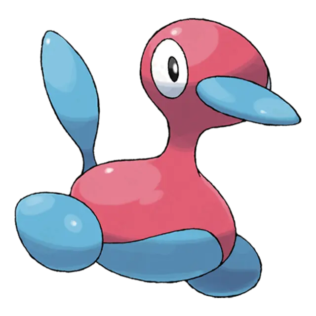 Porygon2, the Virtual Pokémon — Normal-type Pokémon official artwork