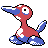 Porygon2 front-facing sprite from Pokémon Silver