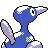 Porygon2 shiny back-facing sprite from Pokémon Silver