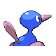 Porygon2 shiny back-facing sprite from Pokémon HeartGold