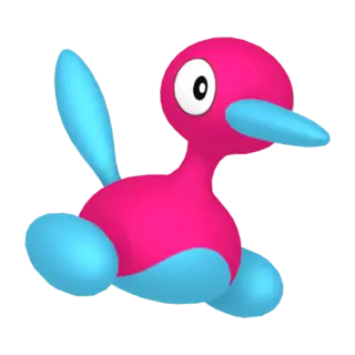Porygon2 front-facing sprite from The Isle Of Armor