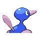 Porygon2 shiny back-facing sprite from Pokémon Platinum