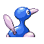 Porygon2 shiny back-facing sprite from Pokémon Ruby