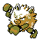 Primeape shiny front-facing sprite from Pokémon Gold