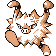 Primeape front-facing sprite from Pokémon Red