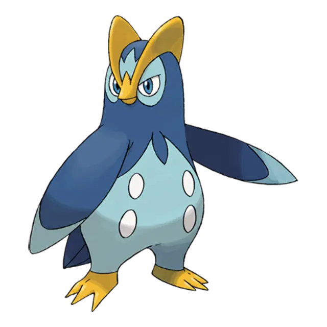 Prinplup, the Penguin Pokémon — Water-type Pokémon official artwork