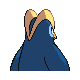 Prinplup back-facing sprite from Pokémon Diamond