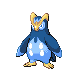 Prinplup front-facing sprite from Pokémon Diamond