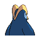 Prinplup back-facing sprite from Pokémon Platinum