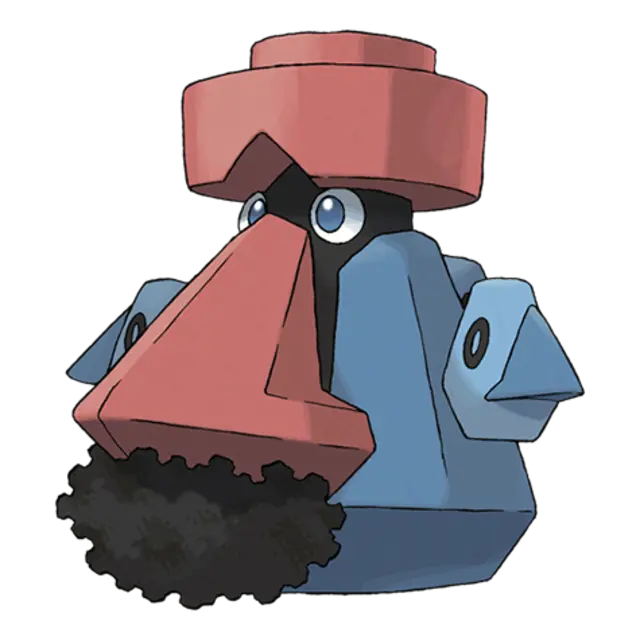 Probopass, the Compass Pokémon — Rock/Steel-type Pokémon official artwork