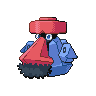 Probopass front-facing sprite from Pokémon White