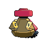 Probopass shiny back-facing sprite from Pokémon White