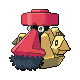Probopass shiny front-facing sprite from Pokémon Pearl