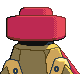 Probopass shiny back-facing sprite from Pokémon HeartGold