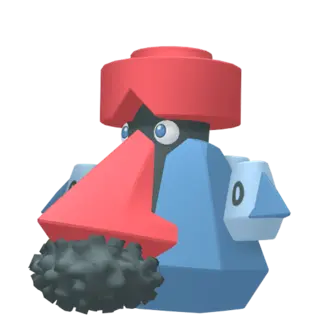 Probopass front-facing sprite from Pokémon Y