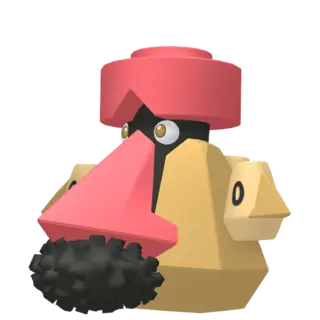 Probopass shiny front-facing sprite from Pokémon Y