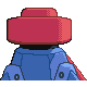 Probopass back-facing sprite from Pokémon Platinum