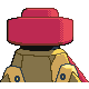 Probopass shiny back-facing sprite from Pokémon Platinum