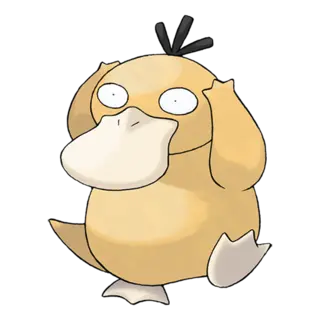 Psyduck official artwork