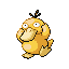 Psyduck front-facing sprite from Pokémon Emerald