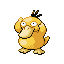 Psyduck front-facing sprite from Pokémon FireRed