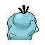 Psyduck shiny back-facing sprite from Pokémon Ruby
