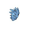 Pupitar back-facing sprite from Pokémon Black