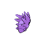 Pupitar shiny back-facing sprite from Pokémon Black