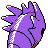 Pupitar shiny back-facing sprite from Pokémon Crystal